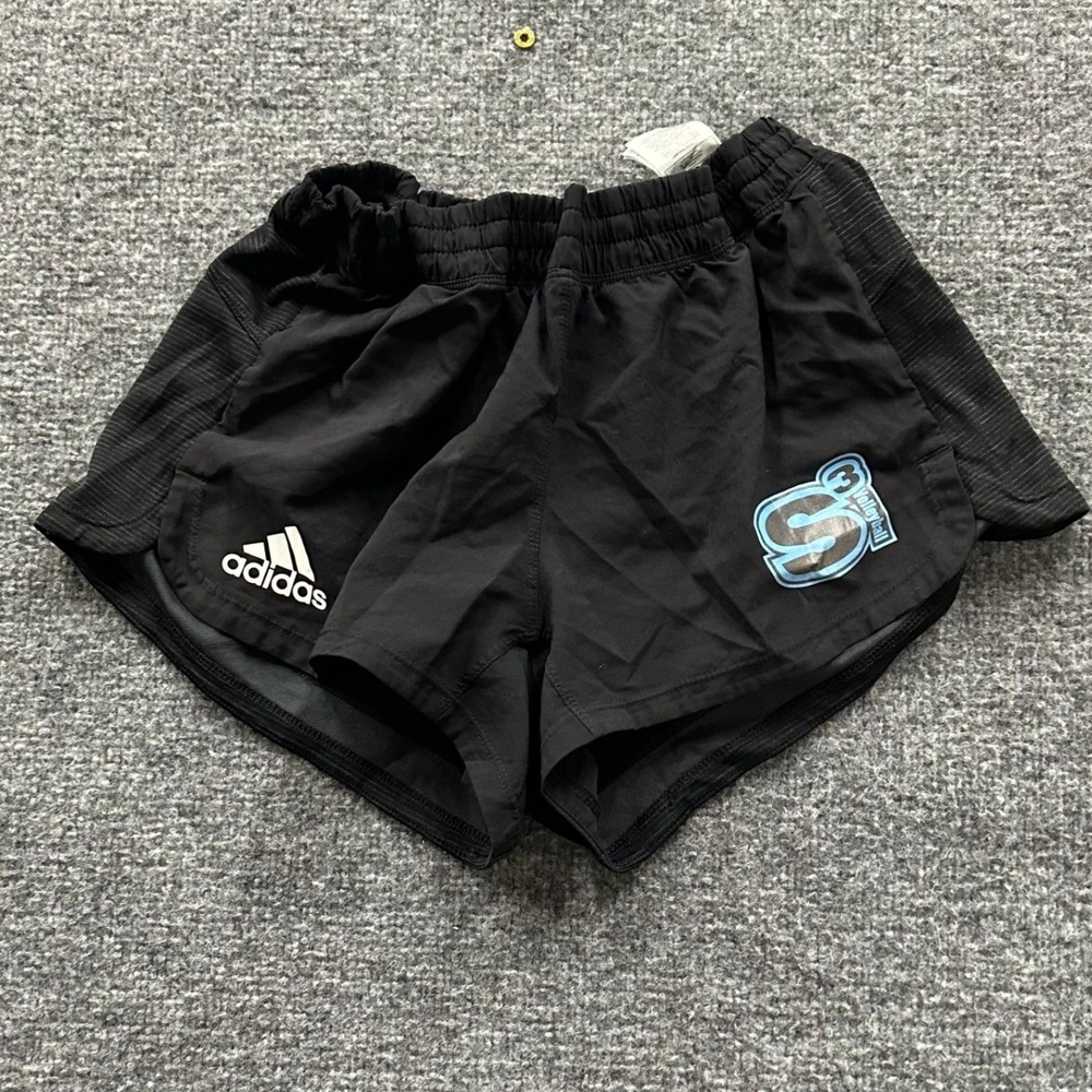 Adidas Shorts Womens Size S Black Athletic Running S3 Volleyball Mesh Liner Gym